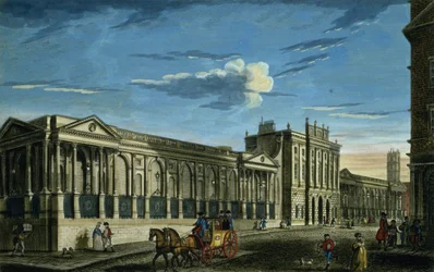 A View of the Bank of England, Threadneedle Street, London
